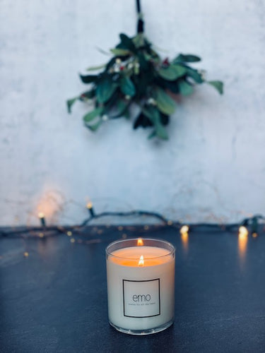Seasonal Holiday Soy Wax EMO Candle | Smitten