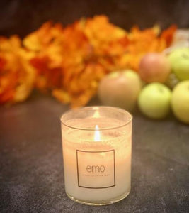 New fall candle: Leave Me Alone soy wax candle from emo candles.